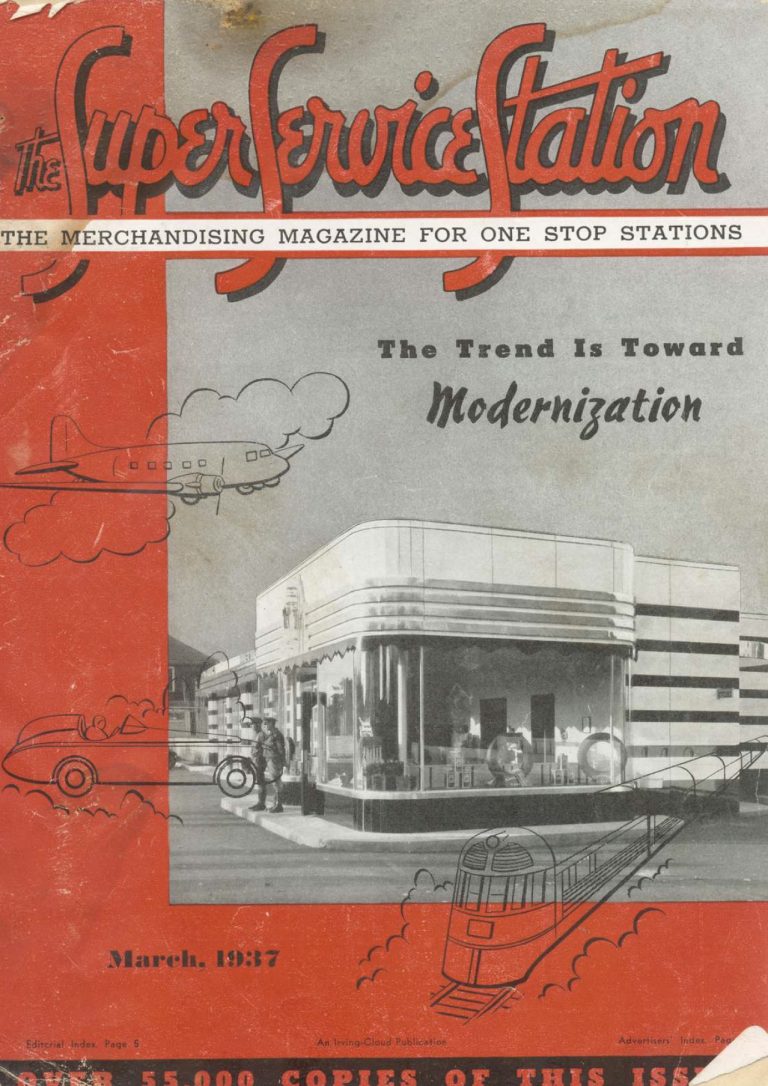 The Super Service Station – March 1937